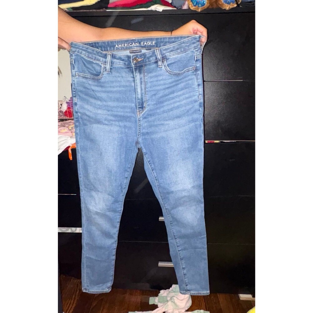 American Eagle Super High Rise Jeggings Size 10S